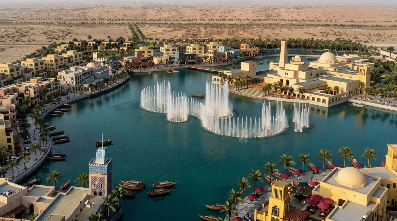 Lagoon resort